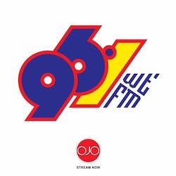 96.1 WE FM logo