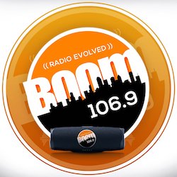 Boom 106.9 logo