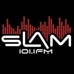 Slam 101.1 logo